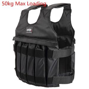 Chaleco peso lastre weighted vest peso ajustable max 50 kg
