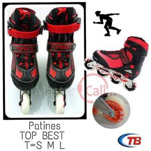 Patines Rojos Semiprofesionales Topbest Hombre Mujer Oferta