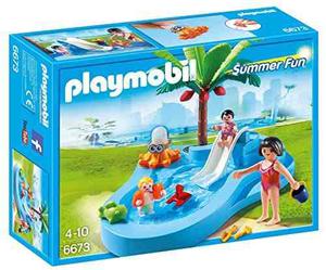 Playmobil Piscina Para Bebés Con Juego De Diapositivas