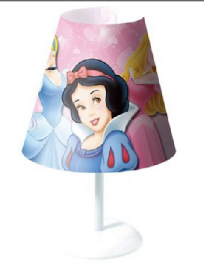 Lámpara de mesa Princesas 1 luz Disney
