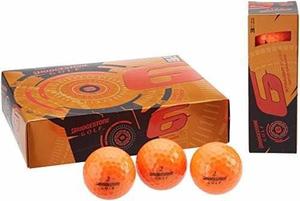 Bolas De Golf Bridgestone Golf  E6, Naranja Envio Gratis