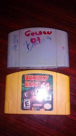 Juegos Ultra 64 Donkey Kong Y Goldeneye