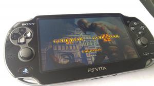 Psvita Juego God I Y Ii Estuche Cargador Memoria 4gb