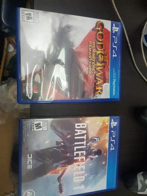 Vendo O Cambio Battlefield 1 Y Gow3