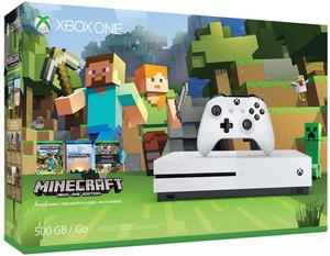 Xbox One S 500 Gb Consola Control Minecraft 10off