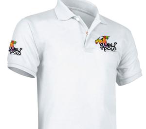 CAMISETA TIPO POLO PARA SUBLIMACION