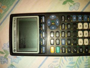 Calculadora Texas Instruments Ti83 Plus