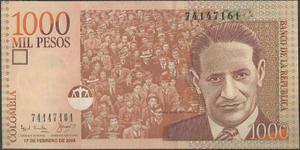 Colombia  Pesos 17 Feb  Bgw439g
