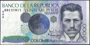 Colombia  Pesos 7 Ago  Bgw706 Reposicion Rombo 00