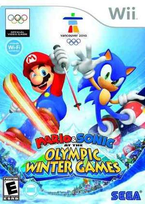 Mario Y Sonic En Los Juegos Olímpicos De Invierno - Nintend