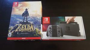 Nintendo Switch Con Juego Zelda Edicion Especial Collection!
