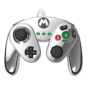Pdp Wired Lucha Pad Para Wii U - Metal Mario