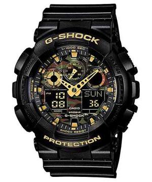Reloj G-shock Ga-100cf-1a9 Resina Negro Hombre
