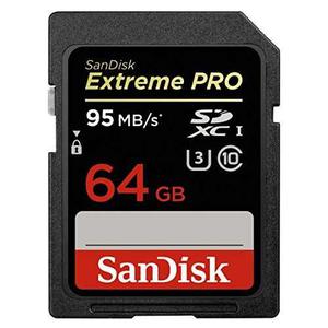 Sandisk Extreme Pro De 64 Gb Hasta 95mb / S Uhs-i / U3 Sdxc