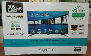 Televisor Simpy 43 Smart Tv Tdt