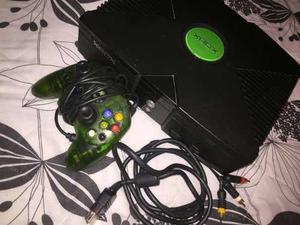 Xbox Tradicional Con Peliculas Y Control Original