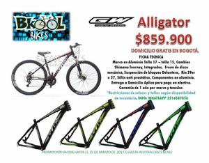 Biciclets Gw Alligator en Promo Nuevas!!