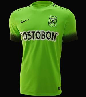 Camiseta Suplente Atlético Nacional Nike Verde Biche