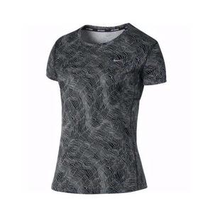 Camisetas Para Mujer W Nk Dry Miler Top Ss Prnt Nike