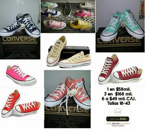 Converse Clasico Colores Tallas 18 a 43