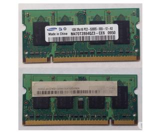 DOS MEMORIAS RAM Samsung 1gb 2rx16 PCS--A3