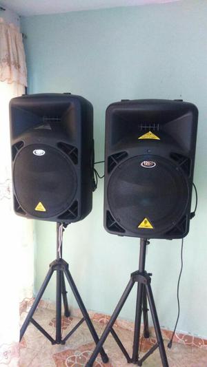 Cabinas Sonido Profesional con Amplificador Incorporado 