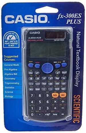 Casio Fx-300es Plus Calculadora Científica, Negro