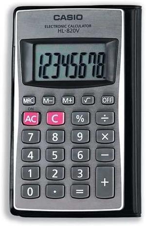 Casio- Hl Calculadora De 820 V