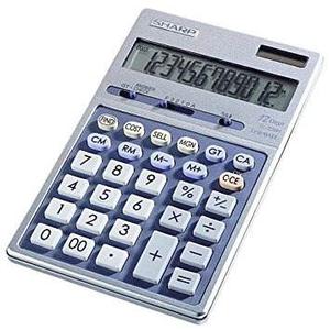 El339hb Aguda Semi-desk Top Ejecutivo Metal Calculadora De