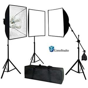 Limostudio Photo Video Studio Kit De Luz Continua De Soft...