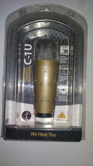 Microfono Condensador Usb C1u cd de los waves para grabar
