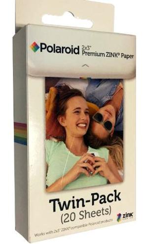 Papel Polaroid 2x3 Zink. (20 Hojas). Entrega Inmediata.