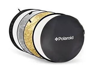 Polaroid Pro Studio 22 Collapsible Circular Reflector Disc,