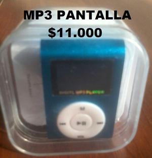 REPRODUCTOR MP3 CON PANTALLA