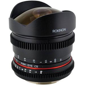 Rokinon Lenses 8mm T3.8 Hd Fisheye