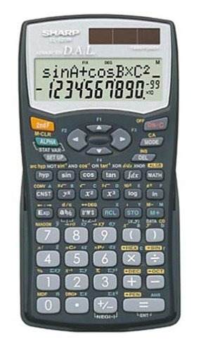 Sharp El-506wbbk Scientific Calculator !