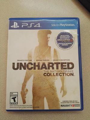 Uncharted The Nathan Drake Collection PS4 Vendo o Cambio