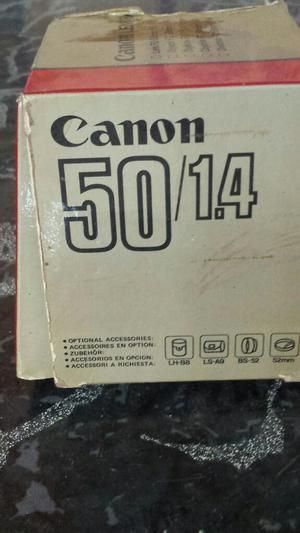 Vendo Lente Cannon 50