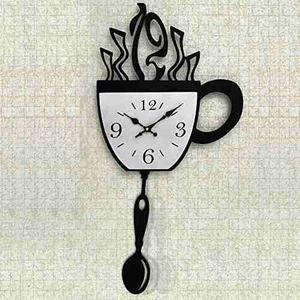 Bits And Pieces - Cocina Contemporánea Taza De Café Reloj