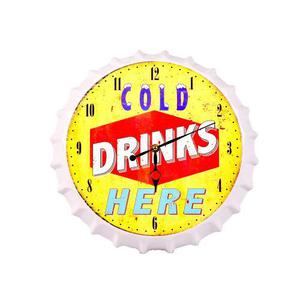 Reloj De Pared Tapa Cold Drink