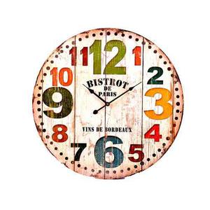 Reloj De Pared Vintage 60 Cm Bistrot