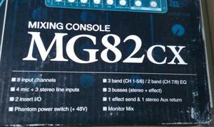 Consola Yamaha Mg82cx Nueva