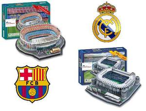 Estadios 3d Barcelona Camp Nou Rompecabezas Puzzle