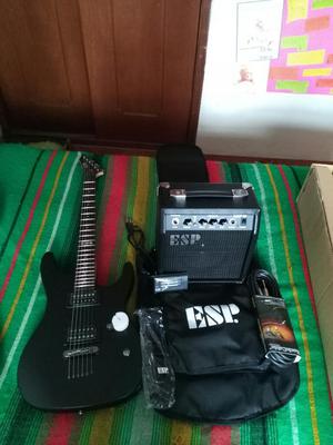 Guitarra + Amplificador + Estuche + Cont