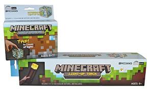 Minecraft Officially Licensed Light-up Torch And !