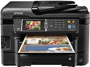 Mutifuncionnal Epson Wf  + Sistema De Tinta Continuo