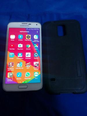 Samsung S5 Como Nuevo Vidrio Forro