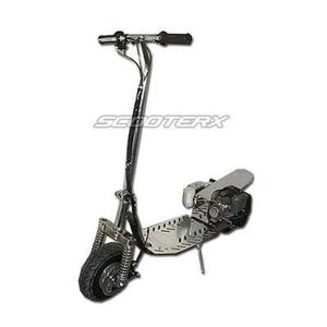 Scooterx Sx-14 Chrome X-racer Se Gas Scooter - 49cc