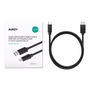 Cable Usb Tipo C A Usb 3.0 Type C Aukey Diseño Reversible