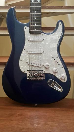 Ganga Guitarra Electrica Color Azul